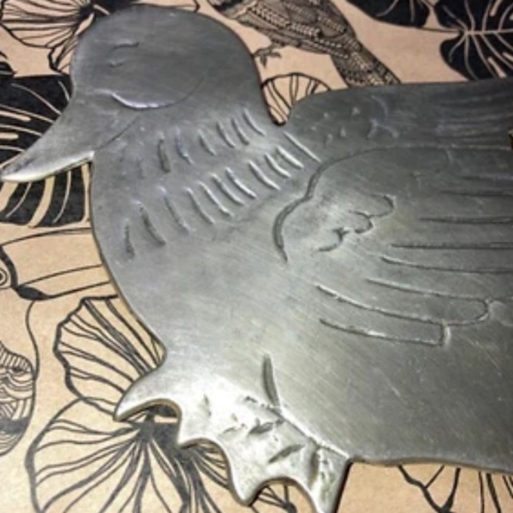 Vintage Mid Century Modern MCM Fowl Duck Trivet - Picture 7 of 11